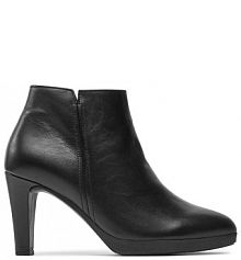 Botki na obcasie Gabor czarne