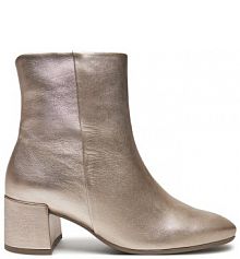 Botki na obcasie Gabor złote