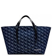 Torebka shopperka Desigual granatowa