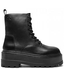 Trapery Calvin Klein Jeans czarne damskie