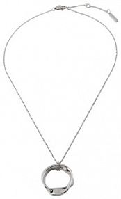 Naszyjnik Calvin Klein srebrny
