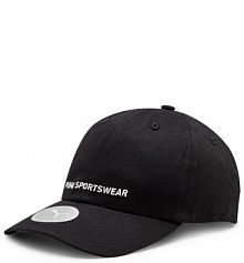 Czapka z daszkiem Puma czarna damska