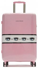 Walizka Chiara Ferragni różowa