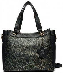 Torebka shopperka Laura Vita czarna