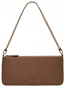 Torebka wieczorowa PINKO brązowa