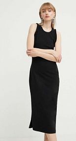 Sukienka maxi IRO  czarna WM33AMEL