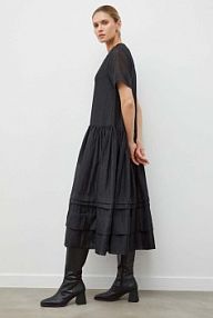 Sukienka midi Lovechild  czarna 8004168