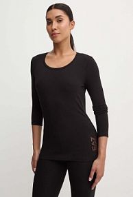 Longsleeve EA7 Emporio Armani  czarny damski TJQCZ.6DTT06.