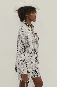 Koszula z długim rękawem Answear.LAB  biała WS24.KDD120