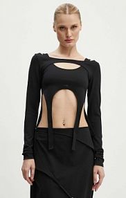 Longsleeve HELIOT EMIL  czarny damski HE.W.13.051.B