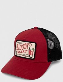 Czapka z daszkiem American Needle  czerwona damska 22018A.BMARY