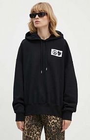 Bluza przez głowę Moschino Jeans  czarna 1705.8233