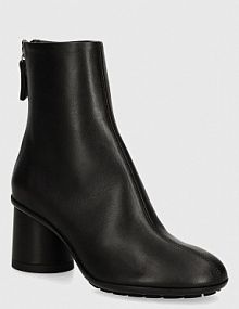 Botki na obcasie AGL  czarne D245510PGSOFT