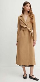 Płaszcz Max&Co.  beżowy damski 2428016034200