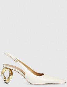 Sandały na obcasie JW Anderson  beżowe ANW42055A.120