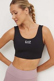 Biustonosz sportowy EA7 Emporio Armani  czarny TJKLZ.6DTH58.