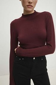 Sweter Answear.LAB  bordowy damski wf2407.2.FKK