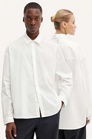 Koszula z długim rękawem Sunnei biała RTWXSHR010