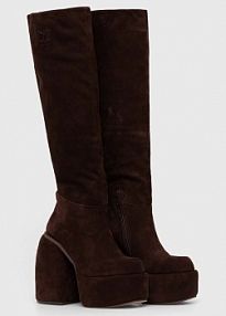 Kozaki Naked Wolfe  brązowe damskie Space.Cow.Sue