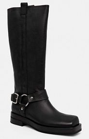 Kozaki AGL  czarne damskie D774505PGDESE