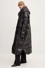 Kurtka puchowa MMC STUDIO  czarna damska MILA.COAT