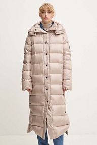 Kurtka puchowa MMC STUDIO  beżowa damska ICELAND.COAT