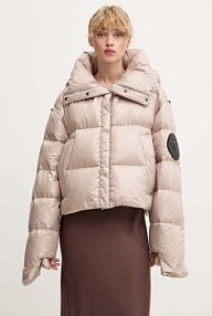 Kurtka puchowa MMC STUDIO  beżowa damska RAFO.JACKET