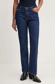 Jeansy Guess Jeans  niebieskie damskie W4YA98.D5CC2