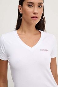 T-shirt Guess Jeans  biały damski W4YI23.J1314