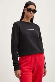 Bluza przez głowę Guess Jeans  czarna W4YQ10.KC811