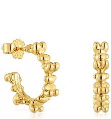 Kolczyki Tous  złote 1004194800