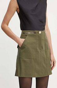 Spódnica mini Marciano Guess  zielona 4YGD07.7124A