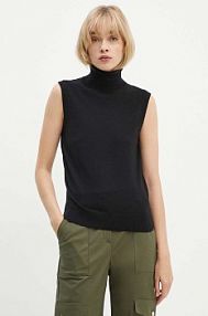 Kamizelka Silvian Heach  czarna damska GPA24063LU