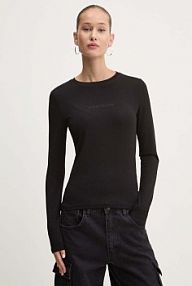 Longsleeve Guess Jeans  czarny damski W4YI22.J1314