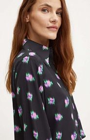 Koszula z długim rękawem Silvian Heach  czarna GPA24138CA