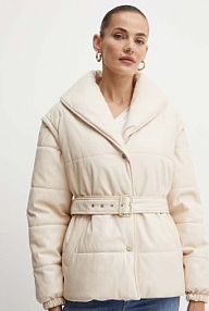 Kurtka puchowa Liu Jo  beżowa damska WF4301.E0624