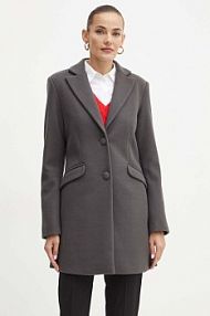 Płaszcz Silvian Heach  szary damski GPA24392CP