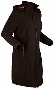Płaszcz softshell, z materiału odpychającego wodę  damski Bonprix