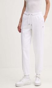 Spodnie dresowe Guess Jeans  białe damskie W4YB33.KC811