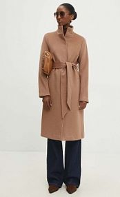 Płaszcz Answear.LAB  brązowy damski WA23..KPD006