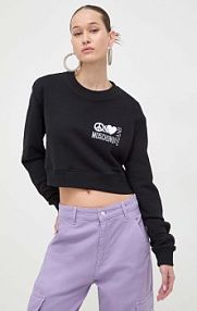 Bluza przez głowę Moschino Jeans  czarna 1720.3257