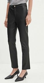 Spodnie skórzane 2NDDAY  czarna 2000562673