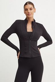 Bluza rozpinana P.E Nation  czarna damska 243J297