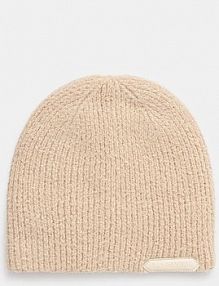 Czapka zimowa Lanvin  beżowa damska 6LCAPP.U7715