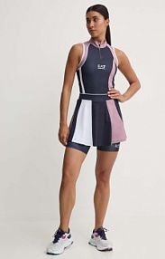 Spódnica mini EA7 Emporio Armani  granatowa TJ04Z.6DTN51.