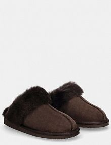 Kapcie Answear.LAB  brązowe damskie AW24.5.cd