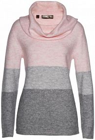 Sweter z golfem  damski Bonprix
