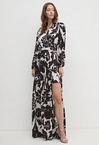 Sukienka maxi Artigli  beżowa ACAB000011