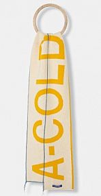 Szalik A-COLD-WALL*  żółty damski ACWUA203