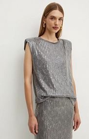 Bluzka Liu Jo  szara damska WF4156.J4792